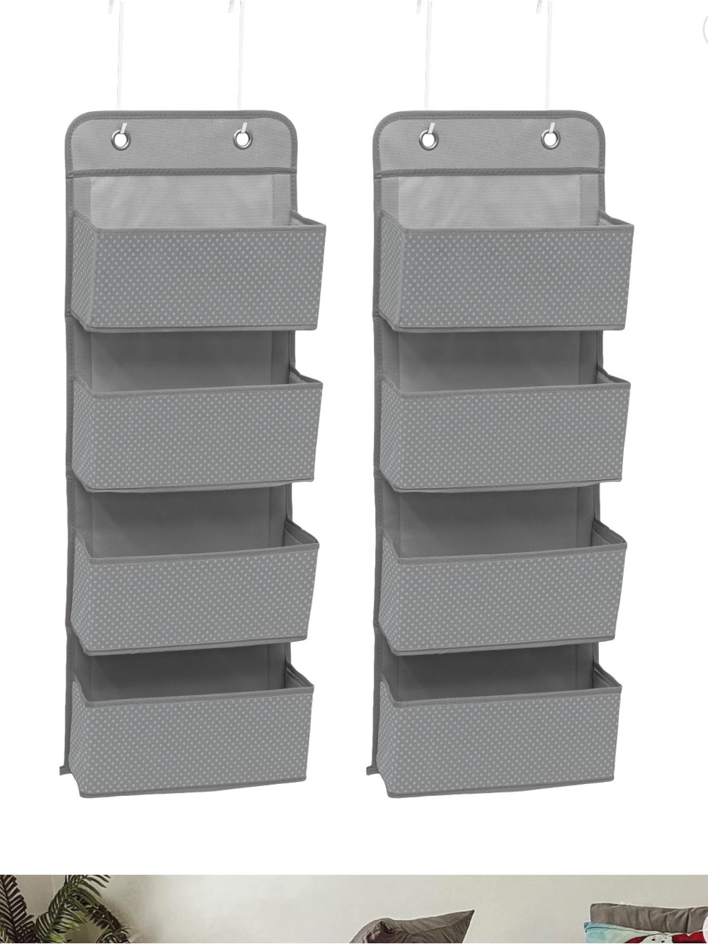 Over the door organizer x 2